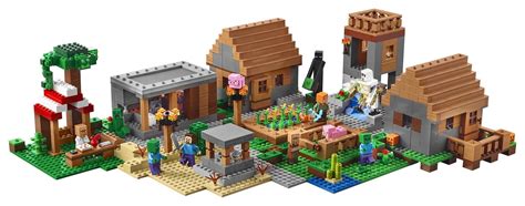 Lego Minecraft 21128 The Village Announced Brick Brains