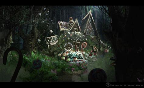 Hansel And Gretel Witch Hunters Candy House By Aaronsimscreative On