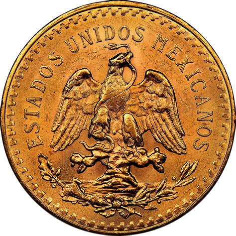 Mexico ESTADOS UNIDOS MEXICANOS 50 Pesos KM 481 Prices & Values | NGC