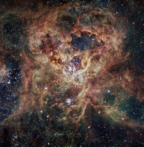 Nebulosa De La Tarántula Fue Captada Por Hubble