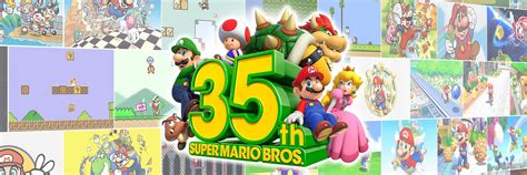 Nintendo Celebra El 35º Aniversario De Super Mario Bros P