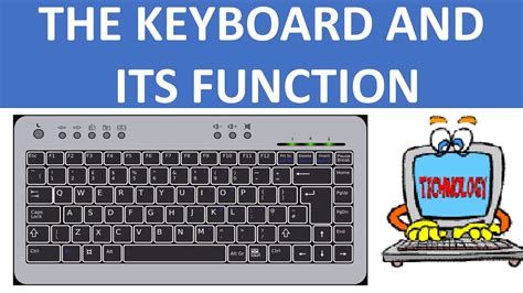 Keyboard And Its Function Functions Of The Keyboard Basic