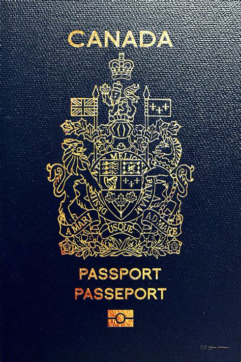 Canadian passport is internationally accepted evidence of your canadian citizenship. Canadian Passport Cover Digital Art by Serge Averbukh