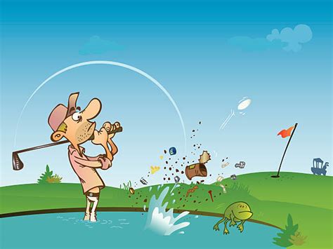golf funny illustrations royalty free vector graphics and clip art istock