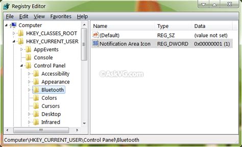 How To Show Add Accidentally Removed Bluetooth Icon In System Tray In