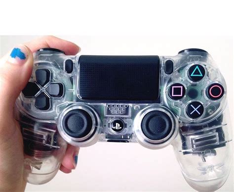 Clear Transparent Case Ps4 Custom Controller Game