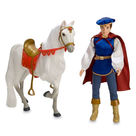 2009 Snow White Prince Doll With Horse Disney Store Product Image