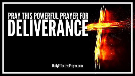 Powerful Prayer For Deliverance Breakthrough Deliverance Prayers