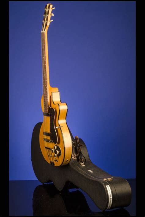 1958 hofner model 127 semi acoustic club 50 natural guitars electric semi hollow body
