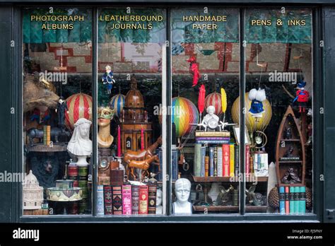 Scriptum Shop Window Turl Street Oxford England Stock Photo Alamy
