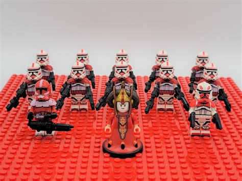 Star Wars Coruscant Guard Commander Thorn Fox 12 Minifigures Set Js