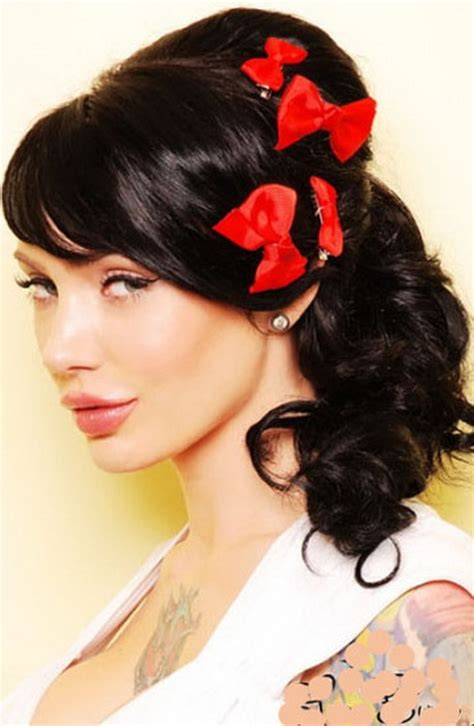Pin Up Hairstyles For Short Hair Style And Beauty