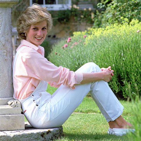 Princess Diana Made White Overalls Look Chic See Some Of Fashions