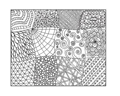 8 Best Images Of Printable Zentangle Coloring Pages Pdf Printable