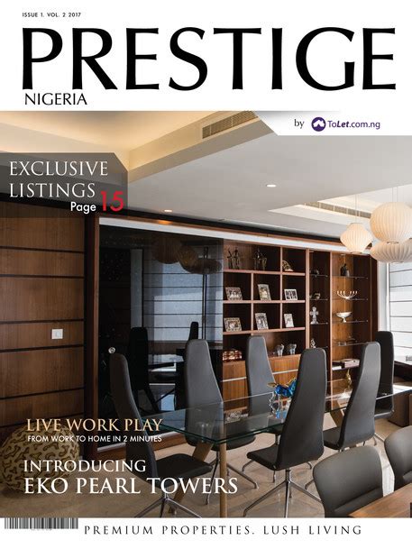 Prestige Magazine By Propertyprong