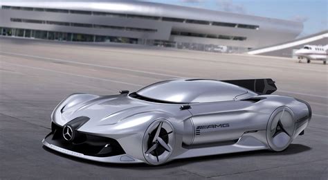 2040 Mercedes Benz Streamliner Is A Retro Futuristic Concept With