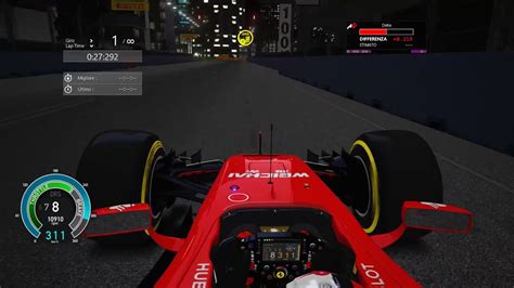 F1 2017 Formula Hybrid Singapore Night 1 38 1 Assetto Corsa YouTube