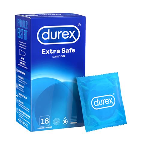 Durex Extra Safe Condoms S For Man Basic Regular Size Mm Safety Protection Angelland