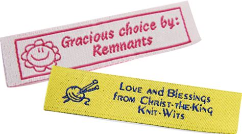 Custom Woven Labels | Soft and Durable Clothing Labels | Labels and Ribbon