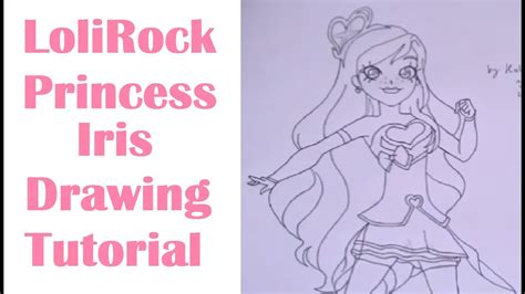Princess Iris Of Ephedia From Lolirock Drawing Tutorial No1 Youtube