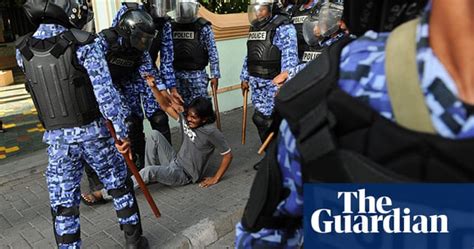 Maldives Unrest In Pictures World News The Guardian