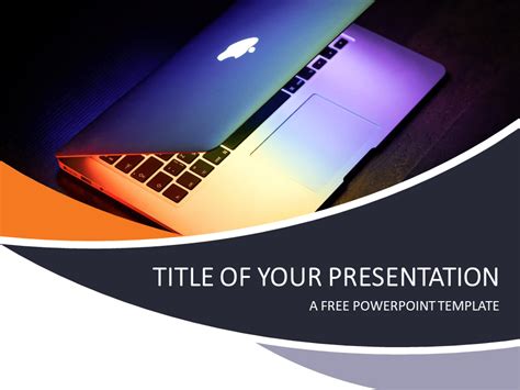Technology And Computers Powerpoint Template