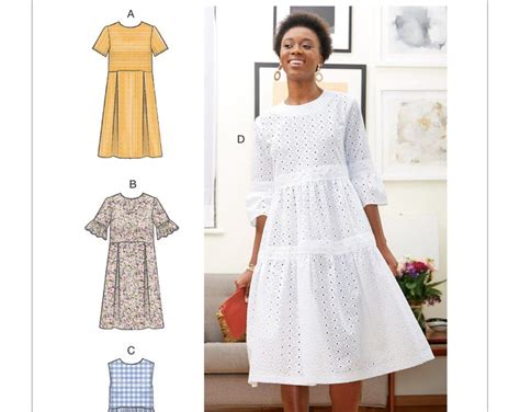 Sewing Pattern For Womens Dress Mccalls Pattern M7948 Summer Etsy