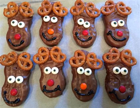 Make fun nutter butter acorn cookies for a fall dessert treat idea for the kids! Nutter Butter Reindeer Cookies | My Imperfect Kitchen