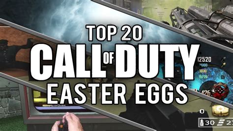 My Top 20 Call Of Duty Easter Eggs And Secrets Youtube