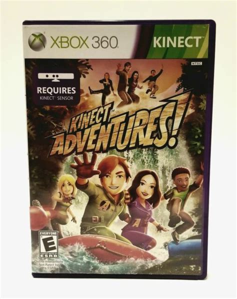 Kinect Adventures Xbox 360 Kinect 2010 Game Complete And Tested Good