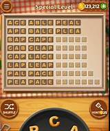 Pictures of Coffee Special Level Word Cookies