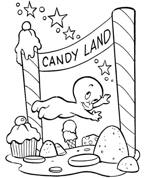 Candyland Coloring Pages All Characters Coloring Pages