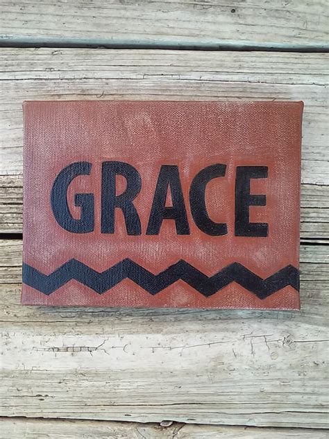 Grace Sign Canvas Sign Wood Sign Christian Art Home Decor