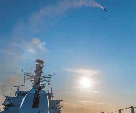 Royal Navy Complete First Of Class Firings Of Sea Ceptor