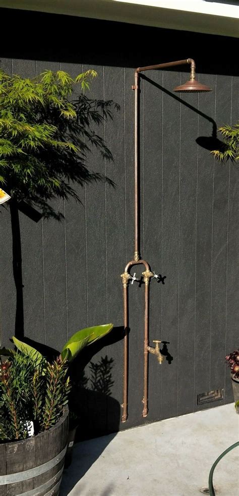 Pin By Julie Holman On Outdoor Shower Outdoor Shower Fixtures Outdoor Bathroom Design