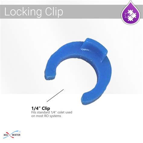 100 Pcs 14 Fitting Lock Clip