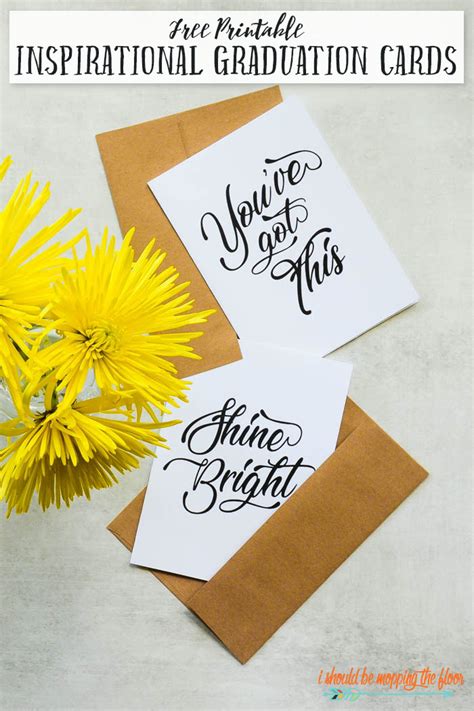 i should be mopping the floor free printable graduation cards