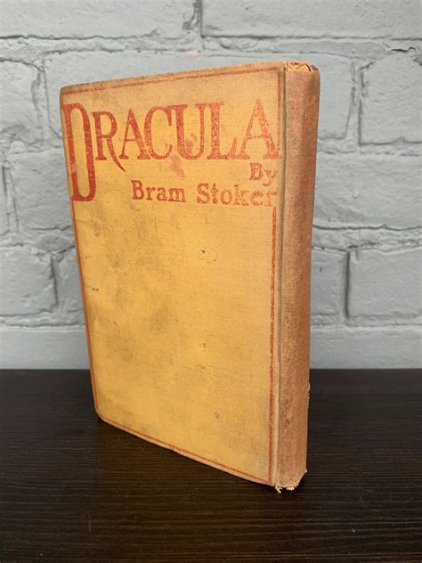 Dracula By Bram Stoker 1st Edition 1897 From Christian Jussen