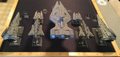 Arquitens Class Imperial Light Cruiser With Raider Corvettes And