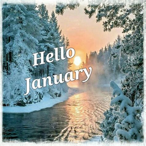 Hello January Hello January Quotes Hello January January Images