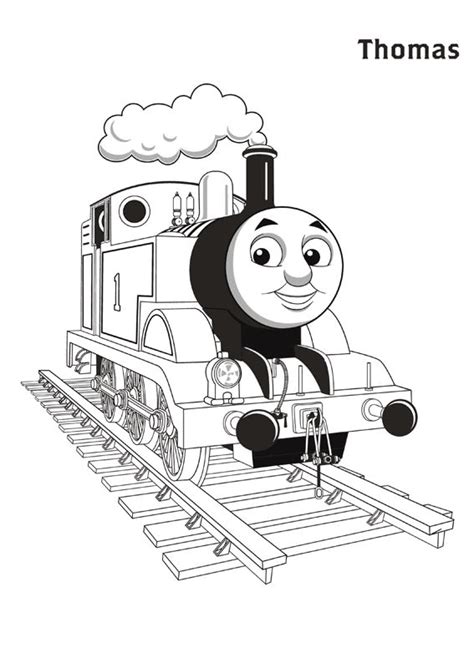 Mewarnai gmabar kereta api (thomas&friends). 30 Gambar Mewarnai Thomas and Friends Untuk Anak PAUD dan TK