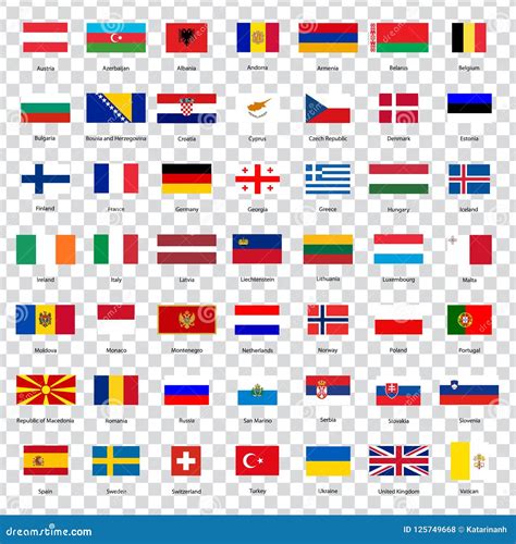 Bandeira Paises Da Europa Modisedu
