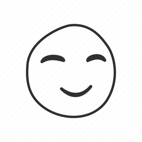Emoji Emoticon Happy Happy Face Satisfied Smiling Smiling Face