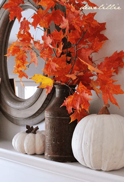 10 Ways To Decorate With Fall Leaves