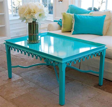 Blue coffee, console, sofa & end tables : Blue Coffee Table Design Images Photos Pictures
