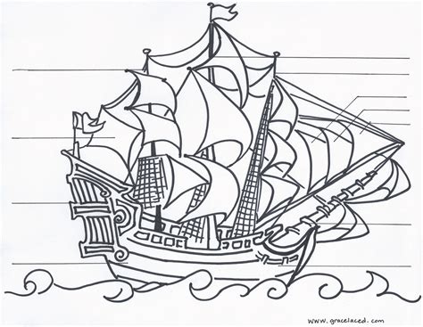 Maybe you would like to learn more about one of these? Pirate Ship Coloring Page - Coloring Home