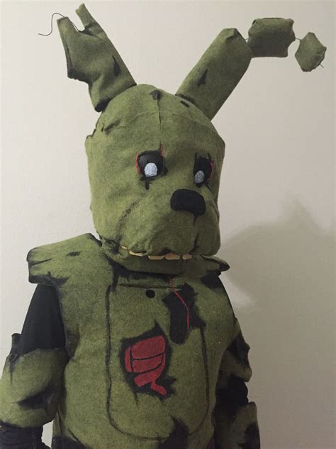 Five Nights At Freddys Fnaf Springtrap Costume I Made This Year For