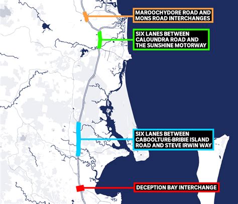 Bruce Highway Congestion Between Brisbane And Sunshine Coast Set To