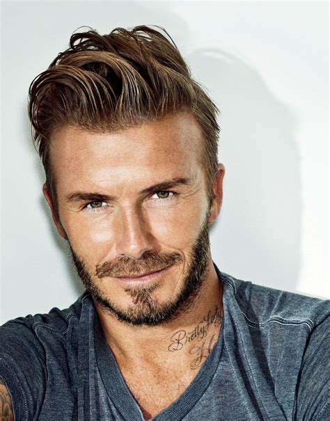 Exclusive People November 30 2015 David Beckham Hairstyle David