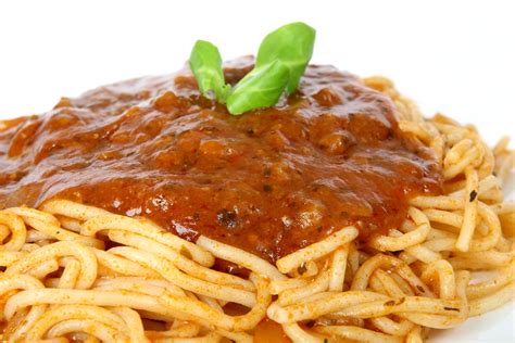 Verse Basilicum en huisgemaakte Pasta Saus